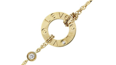 Content image for cartier love diamond chain bracelet
