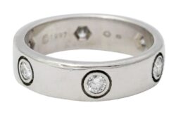 Featured image for cartier white gold love ring with diamond