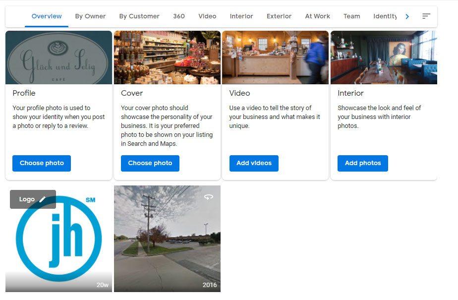 Featured image for google bussines listing